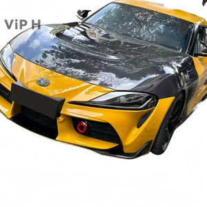 For Toyota <strong>Supra</strong> A90 A91 MK5 2019 VRS style <strong>high</strong>-quality carbon fiber engine hood automobile engine hood - Product Image 5