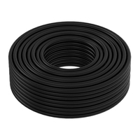 Câble de microphone souple Jinjin, norme CE RoHS, faible bruit, paire torsadée, conducteur CU, isolation PE solide, gaine PVC tressée, stéréo, personnalisé