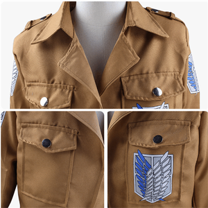 Disfraces de Cosplay del Cuerpo de Investigación, Traje de Anime Alas de la Libertad, Chaqueta de Cosplay - Product Image 6