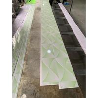 Panel de PVC Decorativo 3D Moderno de Alta Calidad para Interiores, Lámina de Techo de PVC, Panel de Plástico Laminado de PVC