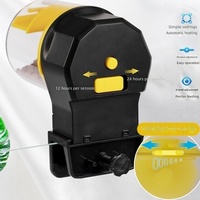 Nouveau design, alimentation quantitative, batterie longue durée, grande capacité, six vitesses réglables, distribution programmée, distributeur intelligent de nourriture pour poissons