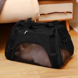 Sac de transport souple pour animaux de compagnie en tissu Oxford, pliable, respirant, en maille, portable, pour chats et petits animaux - Product Image 1