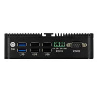 Mini ordenador PC barato de fábrica Intel N100 4 Core Dual 4 Lan Ethernet 6 USB Ubuntu Win 10 11 Nuc Nano PC industrial sin ventilador Mini