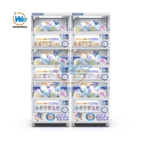 Wangerbao Gachapon : Offre Spéciale Direct Usine – Distributeur de Jouets en Capsules Métalliques à Trois Niveaux (Machine Gacha)