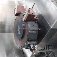 Machine-outil CNC haut de gamme chinois tour de navigabilité automatique Mini tour CNC horizontal Tck55 * 1000 Machine de tour CNC
