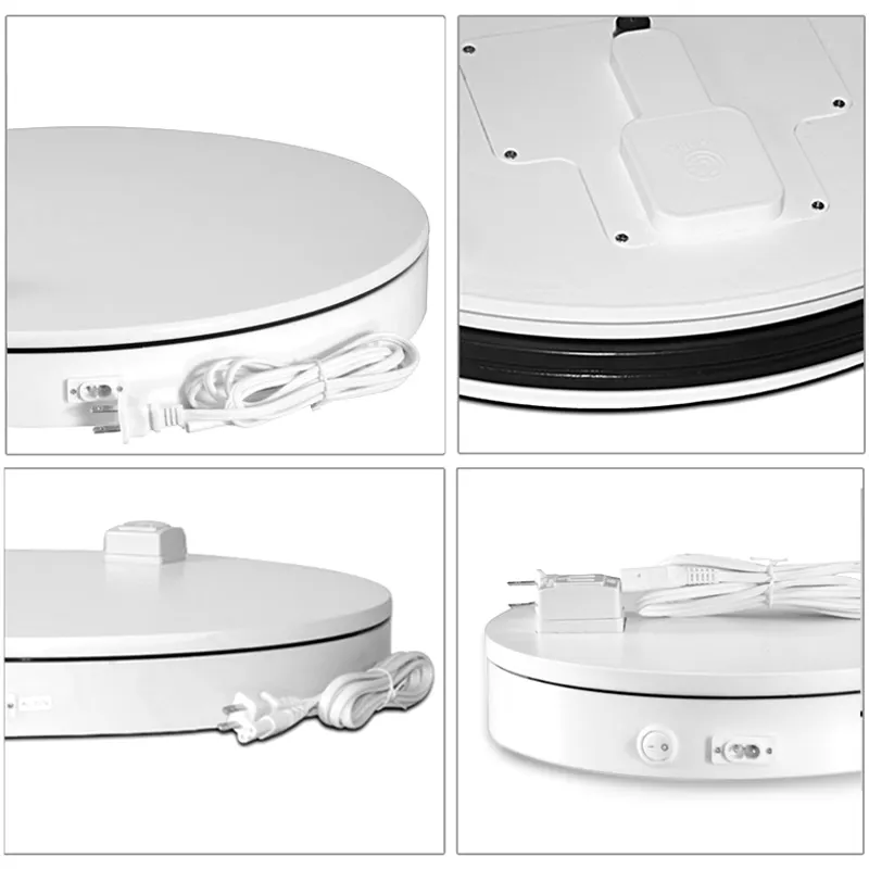 Turntable-BKL electric turntable Floor Units with Rotating Outlets 360 display rotating stands