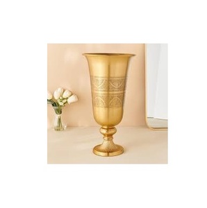 Tendencia DE LA INDUSTRIA Material de La Flor de metal Olla de hierro Tamaño personalizado Forma Color Jarrones de metal Usos en la decoración del hogar - Product Image 6