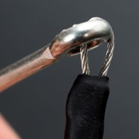 Hameçons doubles plaqués nickel en acier inoxydable 316 à 49 brins, avec barbelures anti-morsure pour la pêche en mer