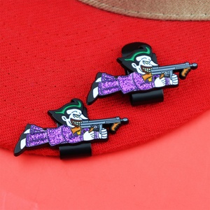 High Quality Baseball Anime <b>Hat</b> <b>Pin</b> and <b>Hat</b> Clip Custom Mexican Charms Metal Animated Gun Enamel Cap <b>Hat</b> <b>Pin</b> - Product Image 2