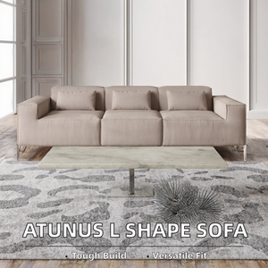 Geju Sf-130 Modulaire en forme de L en velours beige - Product Image 2