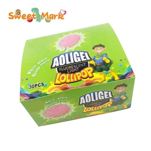 <span class=keywords><strong>Sucette</strong></span> en forme de biscuit Halal Mix de saveurs Bonbons durs <span class=keywords><strong>Sucette</strong></span> fluorescente - Product Image 2
