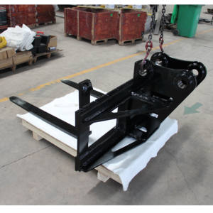 Accessori per macchine da costruzione di larghezza personalizzata forcella per escavatore per Mini escavatore essenziale per un efficiente spostamento laterale - Product Image 5