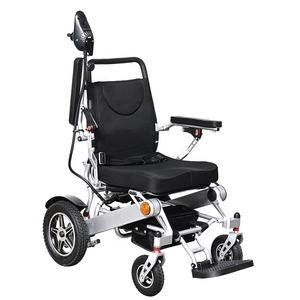 Telecomando automatico pieghevole in lega di alluminio batteria al litio allargata 500w energia su misura sedia a rotelle elettrica anziani - Product Image 2