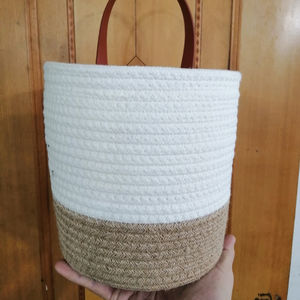 Di alta qualità appesa in ceramica piante da fiore cestini fatti a mano, colori personalizzati, disegni, dimensioni, accessori attaccati - Product Image 1