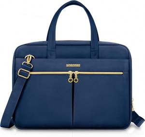 Échantillon gratuit, sac à main pour ordinateur portable, sac à bandoulière, sacoche, sac de messager, sac d'affaires léger et tendance, personnalisé, conforme à la norme BSCI - Product Image 1