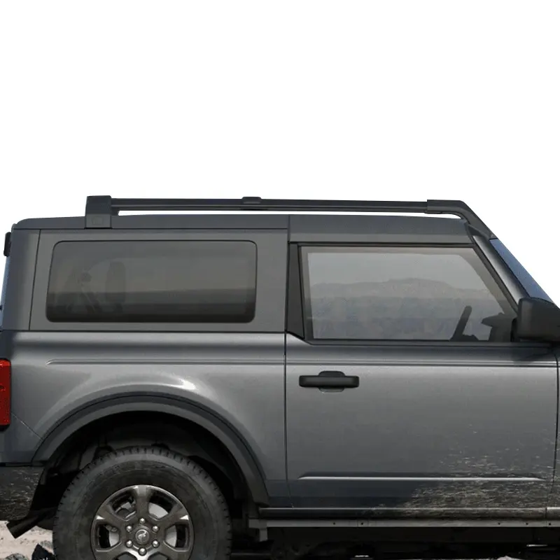 Araba Styling için Ford Bronco 2021 alümİnyum alaşim yan barlar çapraz raylar portbagaj bagaj taşıyıcı raf