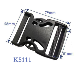 Accessori per passeggini all'ingrosso: Fibbia a sgancio rapido centrale in plastica da 25 mm per passeggino, fibbia per cintura di sicurezza a camma (3-5 pezzi) - Product Image 4