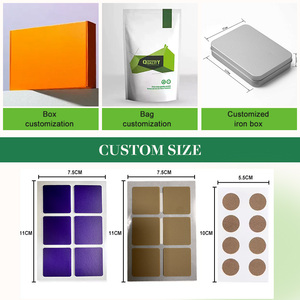 Sertifikasi CE 2025 Produk Perawatan Kesehatan Tren Terbaru Bahan Alami yang Dapat Disesuaikan Patch Vitamin Transdermal untuk Meningkatkan Energi - Product Image 5