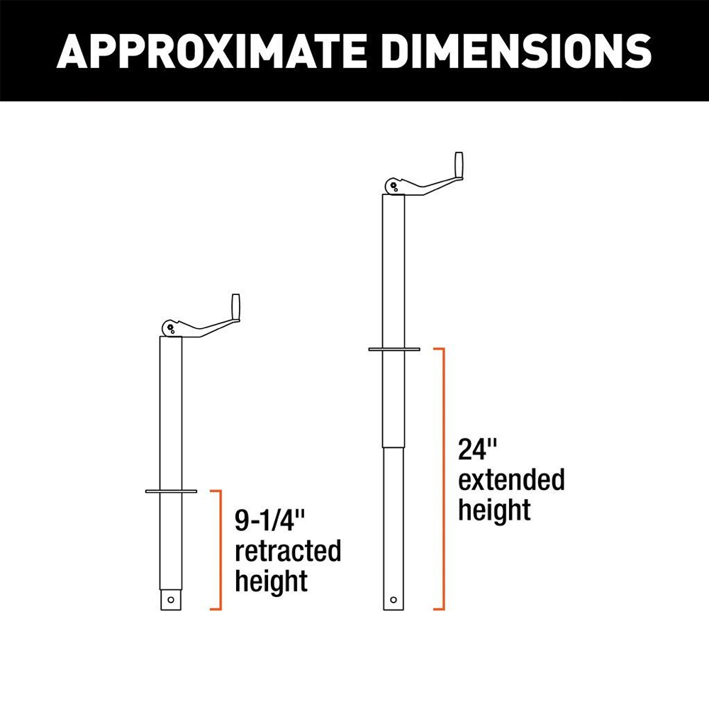 Upgrade Your Trailer with Quality a frame trailer jack for Reliable ...