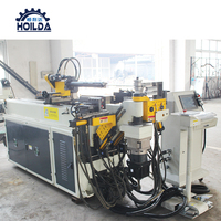 Máquina Dobladora de Tubos Automática Hidráulica de Alta Resistencia, de Aleación de Aluminio y Acero Inoxidable, con Rodamientos para Construcción de Pasamanos de Escaleras