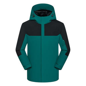 Vestes de ski imperméables OEM personnalisées pour femmes Manteaux de neige d'hiver chauds Vestes coupe-vent Imperméable de montagne à capuche avec poches - Product Image 6