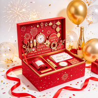 Scatole Regalo di Lusso Personalizzate per Cosmetici con Logo, in Materiali Riciclati, Scatola Natalizia con Logo in Rilievo