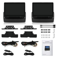 Tableta Android 12 de 11.6 Pulgadas con Pantalla Táctil IPS, Monitor de TV Multifunción para Reposacabezas, Estéreo USB para Asiento Trasero para Toyota LC300 LC200
