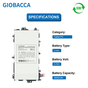 Thay thế pin máy tính bảng sp3770e1h cho Samsung Galaxy Note 8.0 GT-N5100 N5120 N5110 3.75V 4600mAh - Product Image 2