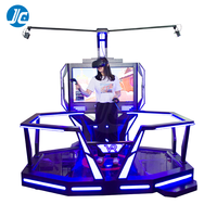 Plataforma de realidad Virtual 9D VR, simulador de vuelo, pantalla grande VR Space 9D, plataforma de pie para correr para HTC VIVE