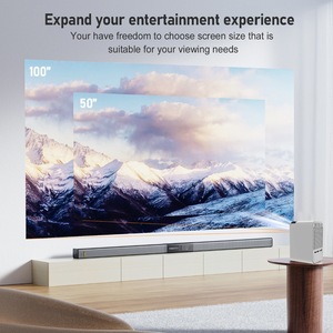 HD 720P Máy Chiếu Thông Minh Nhỏ Ký Túc Xá Mới Đóng Máy Quang Học 2GB LCD LED Điện Thoại Di Động Màn Hình Chiếu Phòng Ngủ Pin - Product Image 4