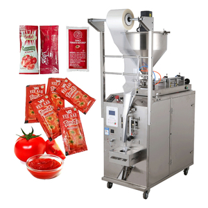 Multi-Function Automatic Honey Ketchup Shampoo Jam Chilli Tomato Sauce Yogurt Oil Water Sachet Bag Vertical Packing Machine - Product Image 1