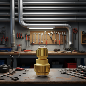 Raccordi per tubi diritti in ottone da 1/2 pollice e 3/4 pollice per condotti dell'aria, 12 pezzi - Product Image 2