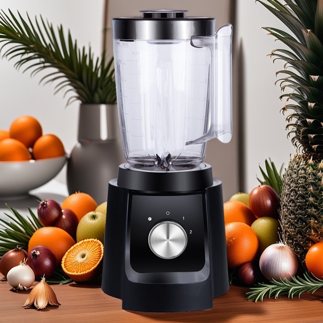 High Speed Electric 2-in-1 Blender & Juicer with Mashing Function Commercial Use BPA Free Easy Clean