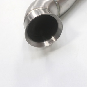 High Quality Downpipe for Mercedes-Benz C300 M274 BENZ C CLASS M274 E63 Amg W212 W205 Header SS304 Exhaust Header with Drum - Product Image 2