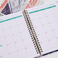 Planificador Personalizado al por Mayor con Impresión Personalizada, Planificador Espiral de Tapa Dura A5 2026, Planificadores Semanales y Diarios Hechos a Mano, Cuadernos