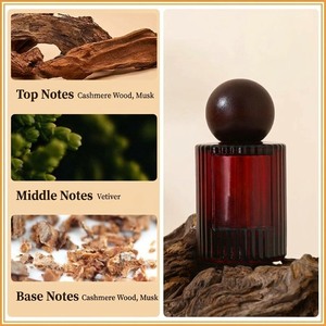 Parfum unisexe <span class=keywords><strong>Oud</strong></span> & Bois de Santal, notes boisées orientales, fragrance <span class=keywords><strong>l</strong></span>égère et longue durée avec senteur de temple - Product Image 5