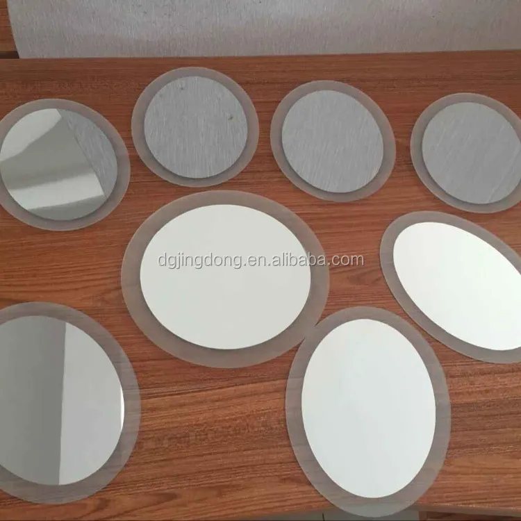 Vente directe d'usine Hôtel Salle de bain clair agrandir Miroir grossissant Miroir de rasage 8 ",2X,3X,5X Miroir de maquillage rond