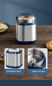 Hiện Đại Thép Không Gỉ & Nhựa Của Nhãn Hiệu Máy Xay Cà Phê Thảo Mộc Xay Máy Thân Thiện Với Môi 50Ml Công Suất Cho Đậu - Product Image 4