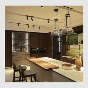 Gabinetes de Cocina de Acero Inoxidable, Encimera de Cuarzo, Fabricantes de Personalización General, Isla en la Cocina - Product Image 5