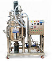 Émulsifiant mobile SPX 200L avec réservoir huile-eau pour crème, lotion, gommage corporel, pommade