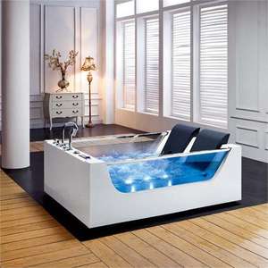 Vasche Idromassaggio e Jacuzzi Aquaspring per Esterni, Vasca da Bagno in Acrilico con Idromassaggio, Personalizzabile per Esterni o Interni, Vasche Spa - Product Image 3