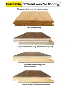 Chất lượng cao Thiết kế sàn gỗ composite rắn thiết kế sàn gỗ sàn gỗ composite rắn cho biệt thự khách sạn - Product Image 5