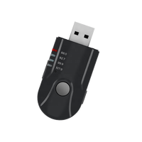 Contrôleur de volant sans fil Doty DT-005 avec bouton multimédia BLE et indicateur LED pour voiture, moto, vélo, guidon, appels