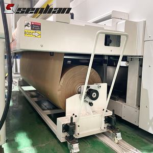 Máquina automática de línea de producción de pintura UV de vidrio para rociador alternativo de vidrio lacado con transporte de <span class=keywords><strong>papel</strong></span> Kraft - Product Image 5
