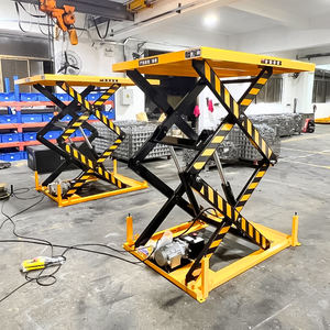 최고 품질 전기 유압 고정식 가위형 리프트 테이블 2톤 3톤 4톤 5톤 고정식 가위형 리프트 플랫폼 CE ISO 인증 - Product Image 3