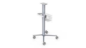 <span class=keywords><strong>Chariot</strong></span> <span class=keywords><strong>de</strong></span> <span class=keywords><strong>soins</strong></span> informatiques en alliage d'aluminium mobile pour salle d'utilisation médicale - Product Image 2