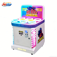 Vente en gros de mini machine de jeu Joyplay Whack Mole Machine de jeu d'arcade pour enfants Marteau Grenouille Machine de jeu de frappe pour centre de jeux d'arcade