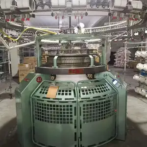 Segunda mão circular máquina de tricô fabricação em estoque
