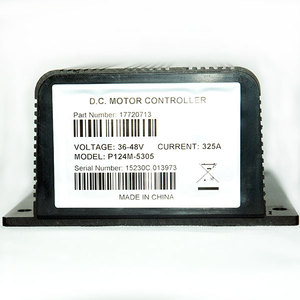 Contrôleur <span class=keywords><strong>de</strong></span> vitesse programmable pour moteur à courant continu série en série, 36-48V, 325A, P124M-5305 - Product Image 1