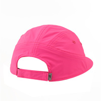 Casquettes Snapback à 5 Panneaux en Maille de Haute Qualité avec Logo Réfléchissant 3D et Bande Adhésive Magique pour Sports de Plein Air et Mode Estivale